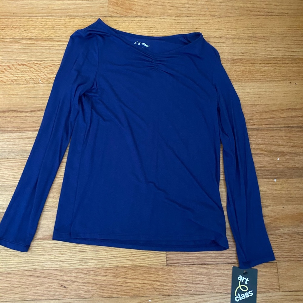 Blue Long Sleve Shirt
